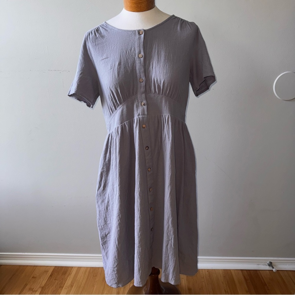 Piper And Scoot Women’s Midi Dress With Pockets - image 1